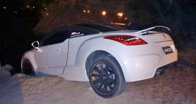 Tránsito: conductor detenido por picadas amenazó a policías