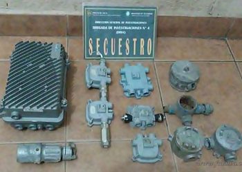 Tartagal: Brigada de Investigaciones detuvo a una  banda por robo de medidores de agua