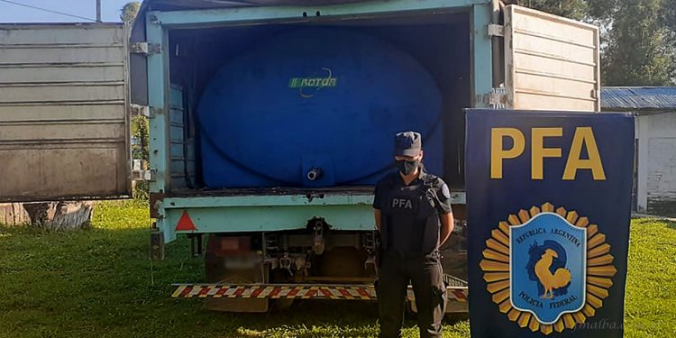 Salvador Mazza: Policía Federal secuestra aceites y granos en contrabando