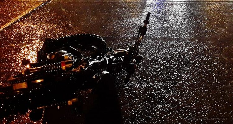 B° Los Payos: accidente vial por un arreglo sanitario inconcluso