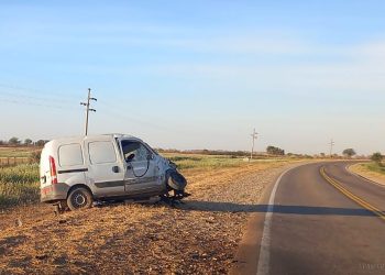 General Ballivián: joven fallece en accidente sobre Ruta 34