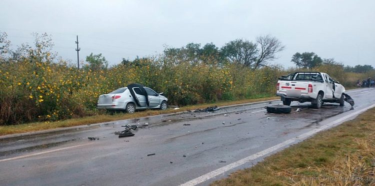 Zanja Honda: una persona fallecida tras choque múltiple