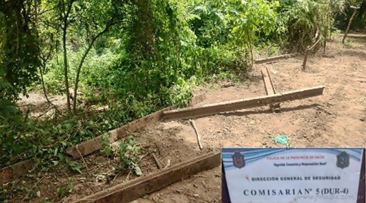 Aguaray: secuestro de varios metros de rieles del ferrocarril