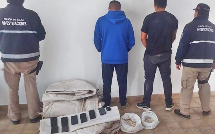 Cinco hombres detenidos por el robo de granos en fincas