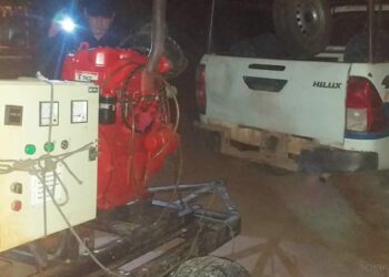 Fortín Dragones: recuperan un generador valuado en varios millones de pesos