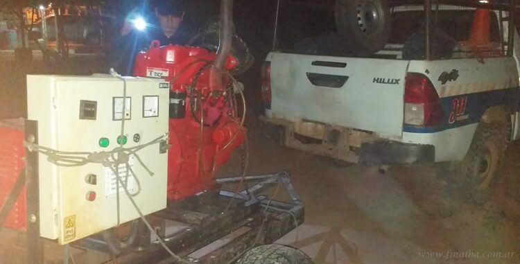 Fortín Dragones: recuperan un generador valuado en varios millones de pesos