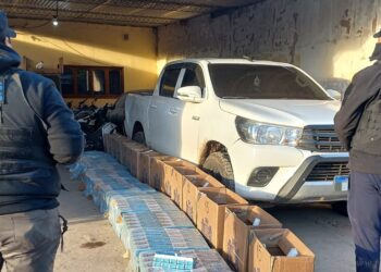 Salvador Mazza: incautan contrabando millonario de cigarrillos