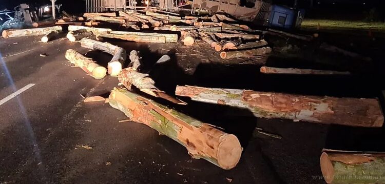 Ruta Nacional 34: choque y vuelco a la altura de comunidad Tranquitas