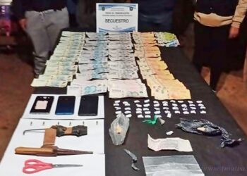 General Ballivián: detenidos por ventas de drogas y robo de porotos en fincas aledañas