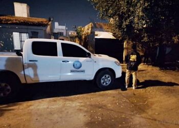 Marcha de amigos y familiares del joven Callejas hasta Ciudad Judicial Tartagal