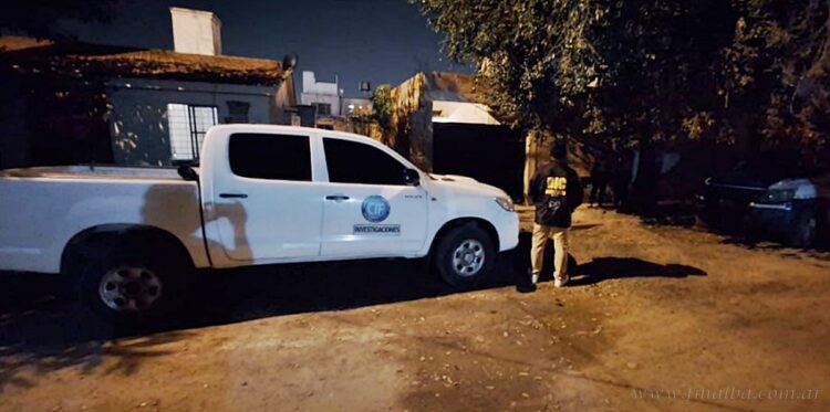Marcha de amigos y familiares del joven Callejas hasta Ciudad Judicial Tartagal