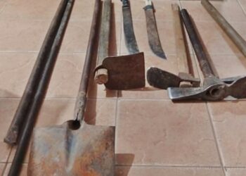 General Mosconi: dos hombres detenidos por el robo de rieles