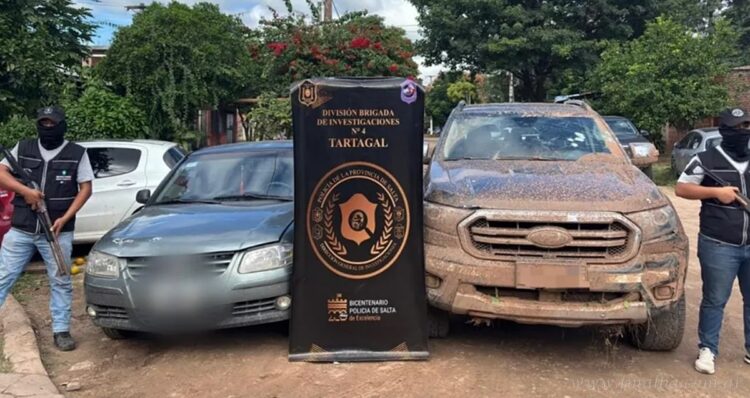 Salvador Mazza: detenidos cinco miembros de una banda por robo en finca de Ruta 86