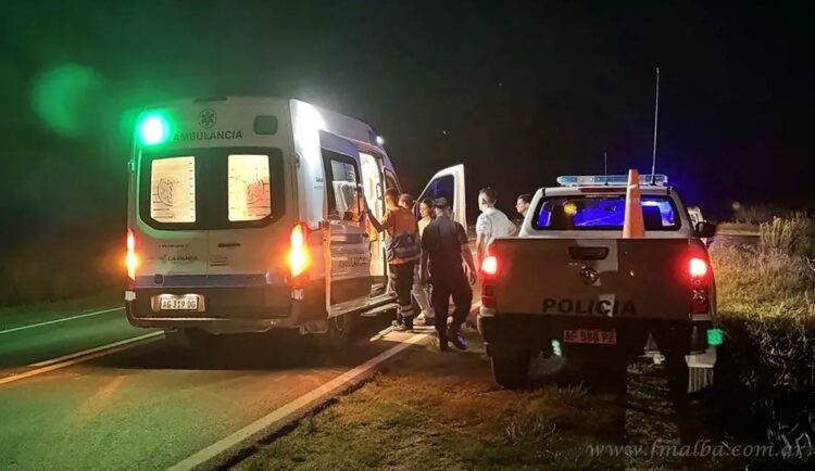 Ruta Nacional 34: un motociclista falleció anoche tras un choque
