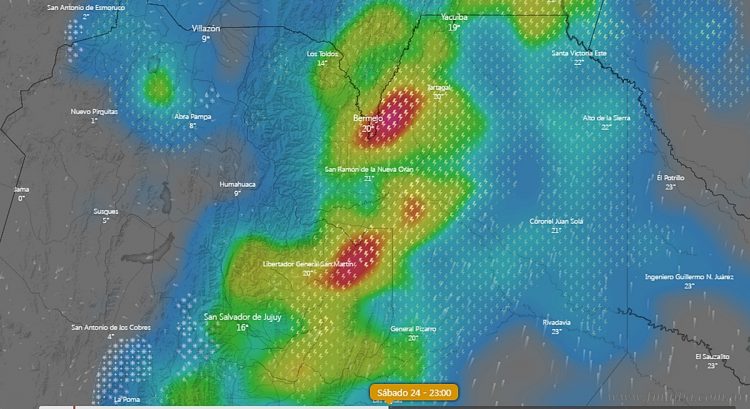 Fiestas 2022: el Servicio Meteorológico anticipa lluvias y tormentas para la región