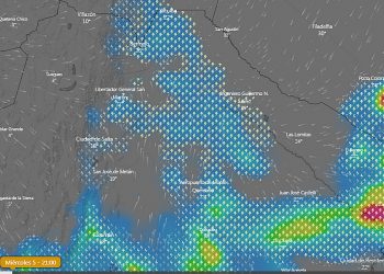Regionales: se espera la llegada de lluvia y tormenta en la noche