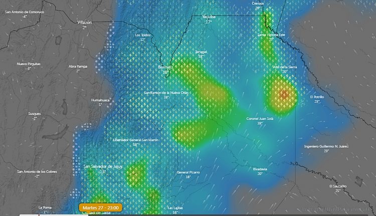 El SMN anuncia la llegada de lluvias para la región