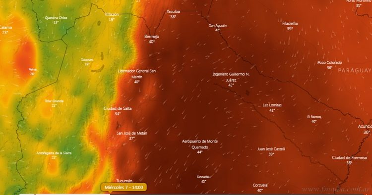 Ola de Calor: región NOA y Centro bajo alerta amarilla