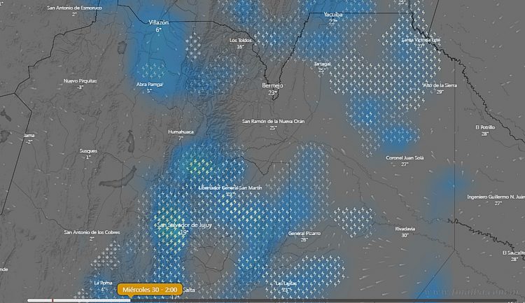 Crisis Hídrica: el Servicio Meteorológico anuncia la llegada de lluvias a la región