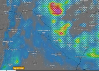 Alerta amarilla por tormentas intensas para el chaco salteño