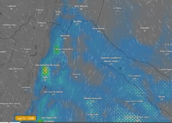 Rige alerta por tormentas intensas para la región norte de Salta