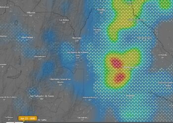 Alerta amarilla por tormentas fuertes para departamentos del norte salteño