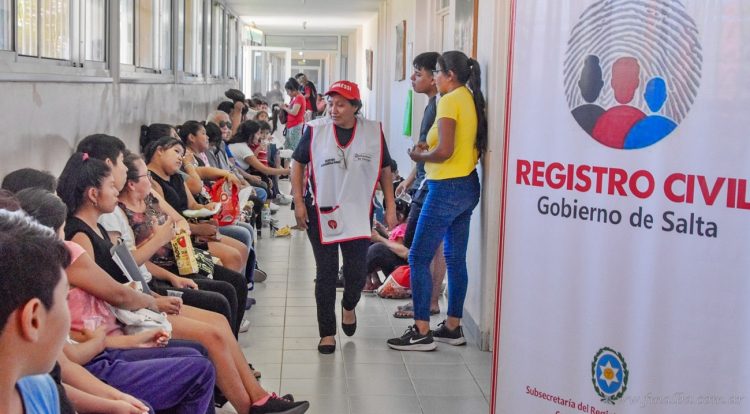 Tartagal: hasta el viernes 17 continúa el operativo de documentación