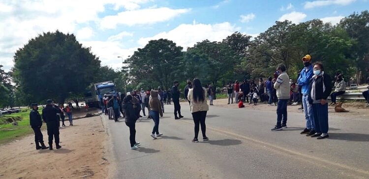 B° Nacional: paso liberado sobre Ruta Nacional 34