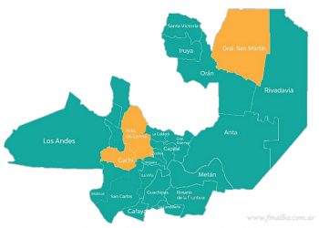 Coronavirus: “Medio Riesgo” para el departamento San Martín y dos casos Delta en Tartagal