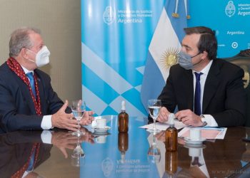 El ministro Soria y el vicegobernador Marocco tuvieron una reunión de trabajo para fortalecer el sistema de justicia en Salta