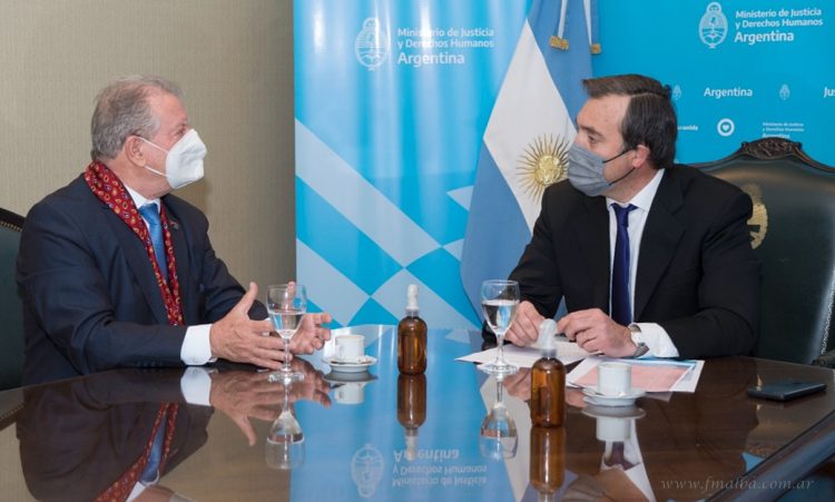 El ministro Soria y el vicegobernador Marocco tuvieron una reunión de trabajo para fortalecer el sistema de justicia en Salta