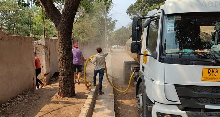 Crisis Hídrica: se distribuye más de 1 millón de litros de agua por día