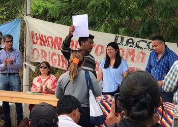 Provincia: hubo acuerdo con representantes originarios y se levantó corte