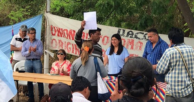 Provincia: hubo acuerdo con representantes originarios y se levantó corte