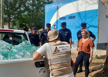 General Mosconi: reemplazará tramos en el acueducto El Aguay-Vespucio