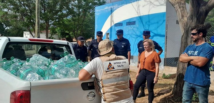 General Mosconi: reemplazará tramos en el acueducto El Aguay-Vespucio