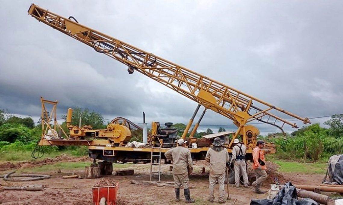 Avanza la construcción de pozos en el norte provincial