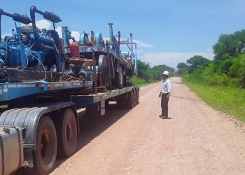 Tonono: inicia la perforación de pozo de agua