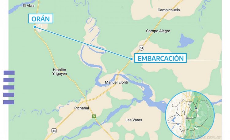 Empalme rutas 50 y 34: terrenos cercanos declarados de dominio público y sujetos a expropiación