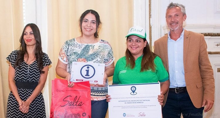 Turismo: Salta y Nación entregan reconocimiento a la atención a Tartagal
