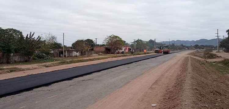 Ruta Nacional 86: Provincia completa la pavimentación de 2,4 kilómetros del tramo Tartagal-Tonono