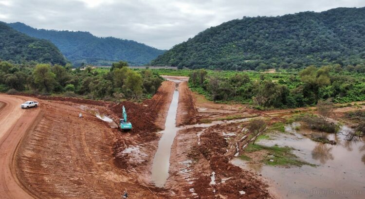 Dique Itiyuro: el alteo en El Limón se inaugurará en tres meses