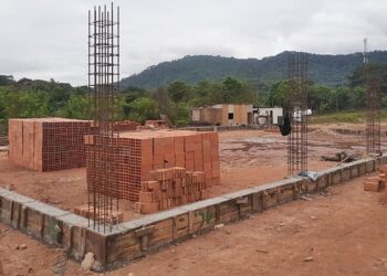 Salvador Mazza: comenzó la edificación del puesto de control de cargas en Caraparí