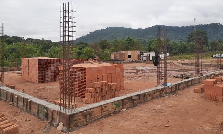 Salvador Mazza: comenzó la edificación del puesto de control de cargas en Caraparí