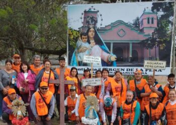 Tiempo del Milagro: más de 100 peregrinos sanmartinianos caminan a la Capital