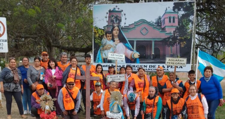 Tiempo del Milagro: más de 100 peregrinos sanmartinianos caminan a la Capital