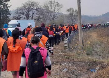 Tiempo del Milagro: peregrinos sanmartinianos van llegando a Salta Capital