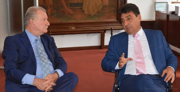 Salud Pública: reunión entre el vicegobernador Marocco y el alcalde Torres Terzo