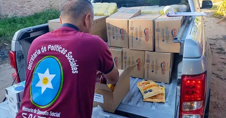 Desarrollo Social: comenzó la distribución de mercadería en merenderos de San Martín y Orán