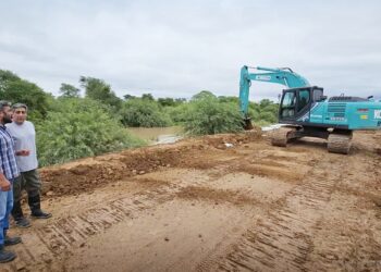 Chaco salteño: contención de alteos y asistencia ante crecida del Pilcomayo